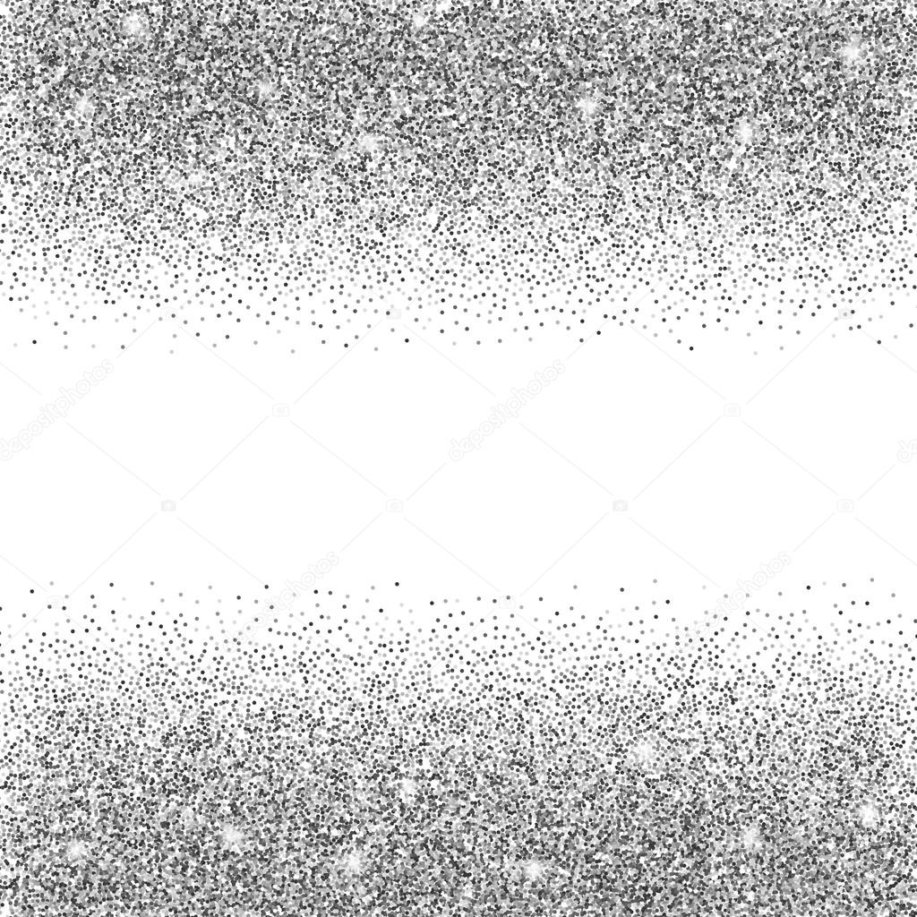 Silver glitter background. Stock Vector by ©drogatnev 95571810